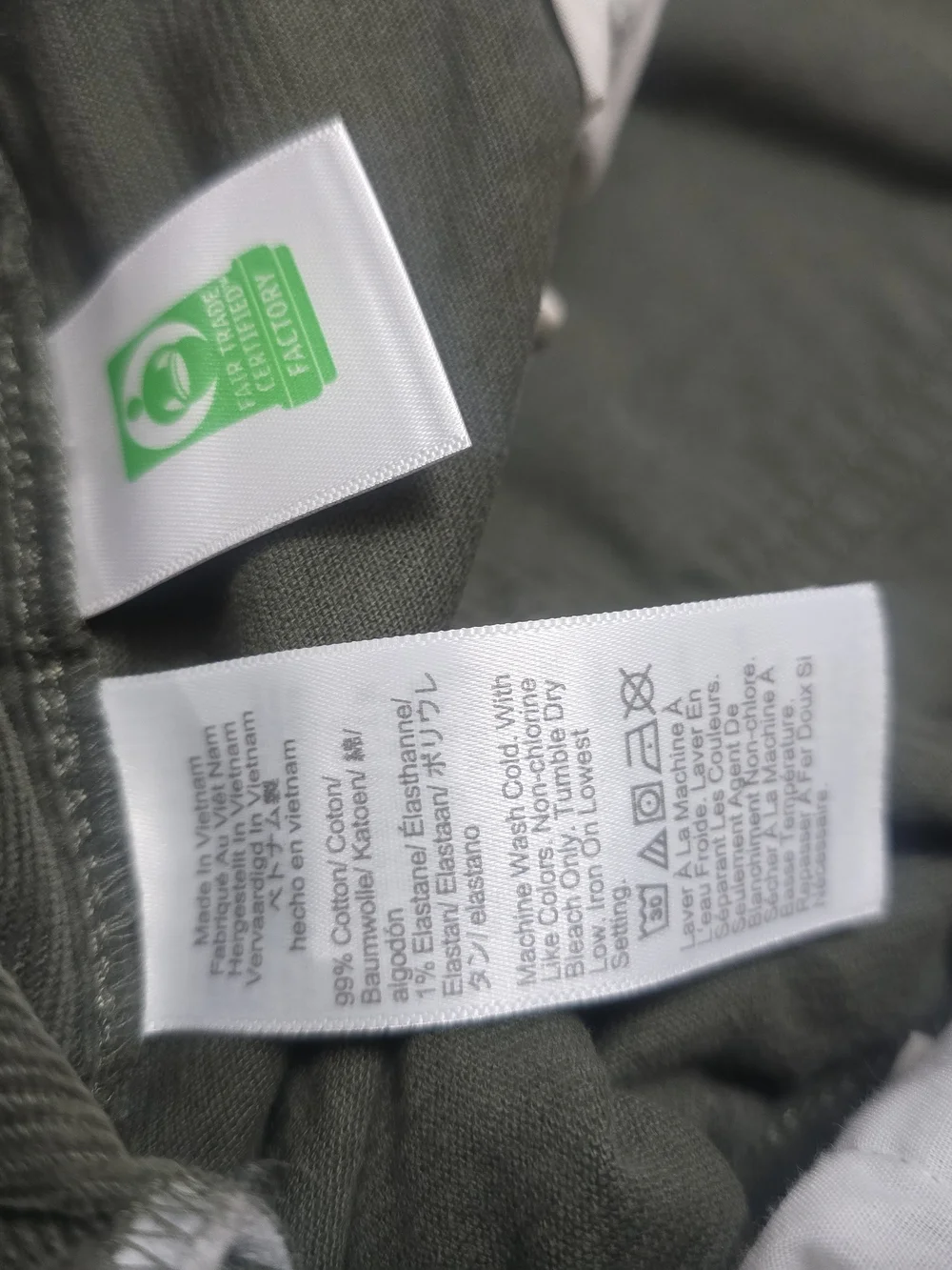 J. Crew Slim Olive Green Corduroy Jeans for Men